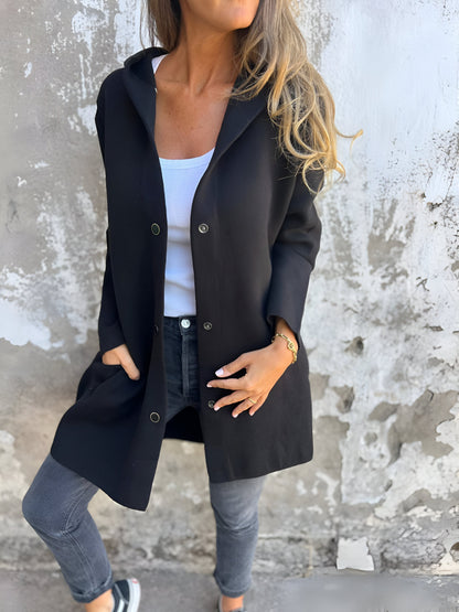 Veste Capuche Femme Hiver Chaud et Décontractée