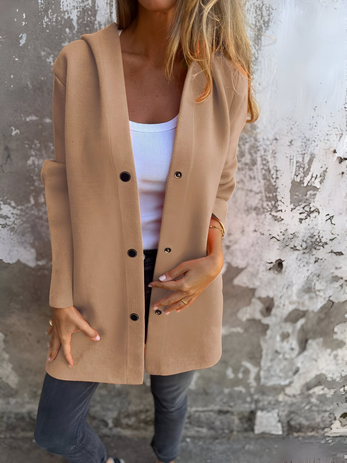 Veste Capuche Femme Hiver Chaud et Décontractée