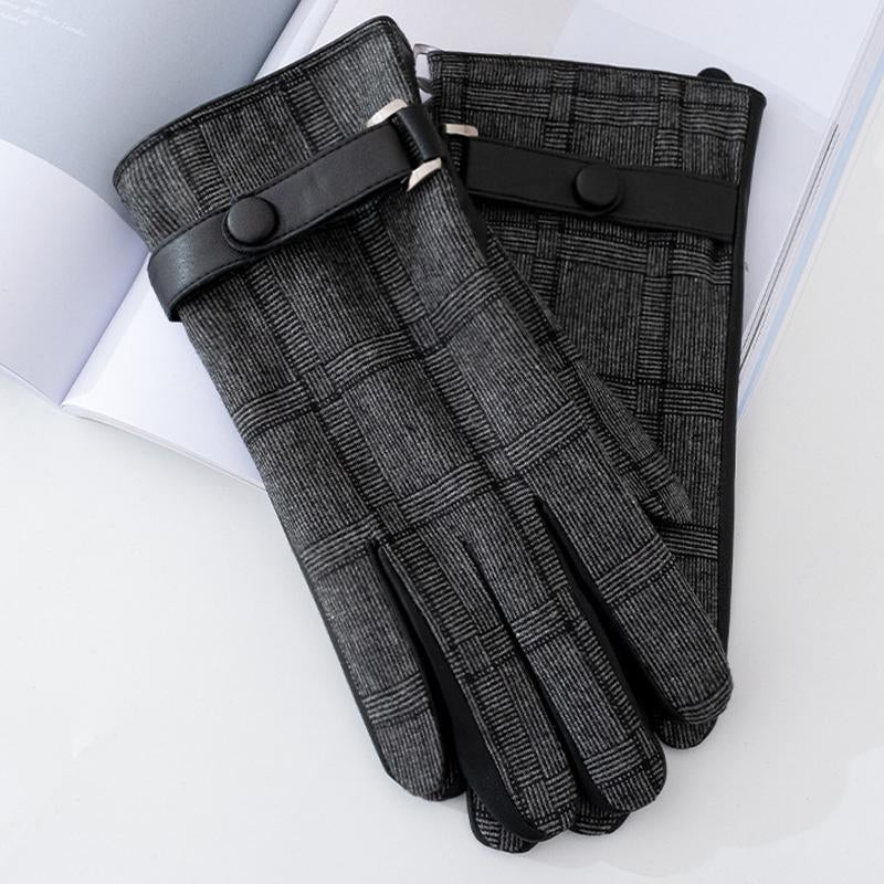 Gants Écran Tactile Hiver Homme Chaud et Imperméable