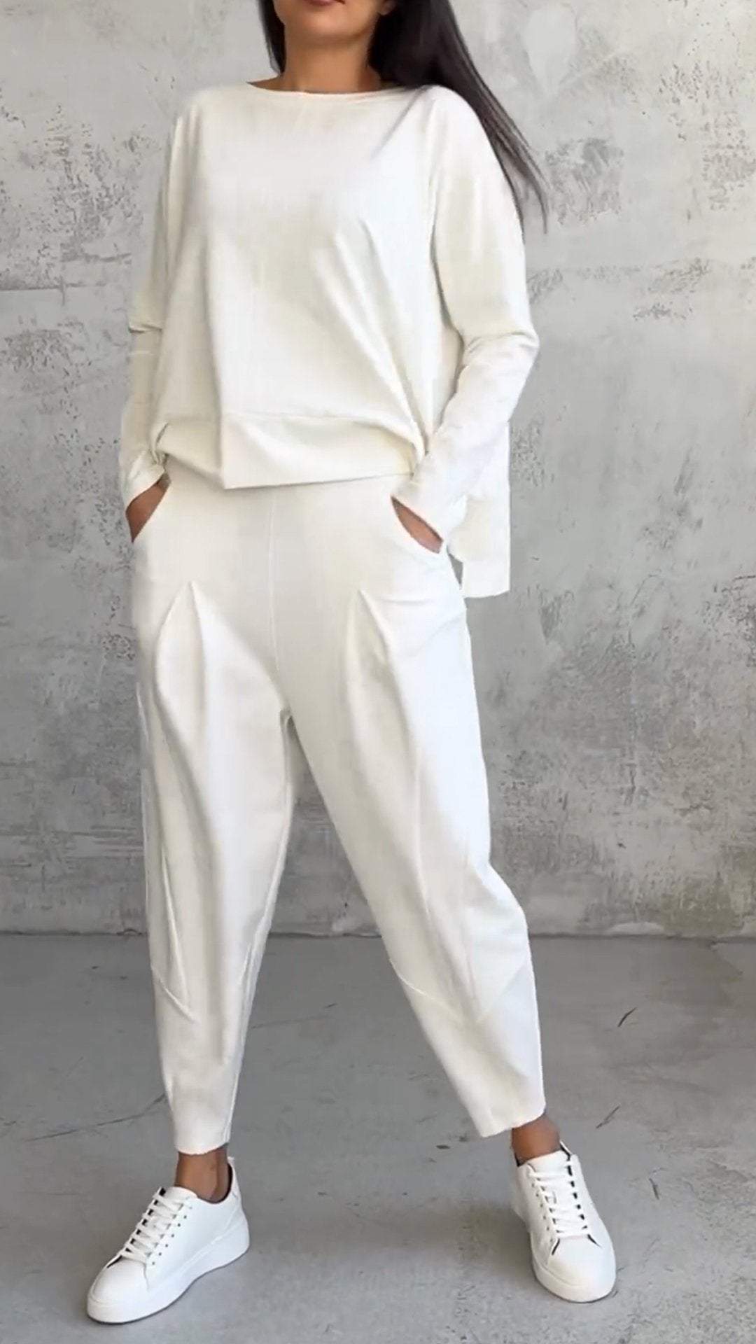 Robe Féminine Col Rond en Élasthanne confortable et tendance - PanierRoyale