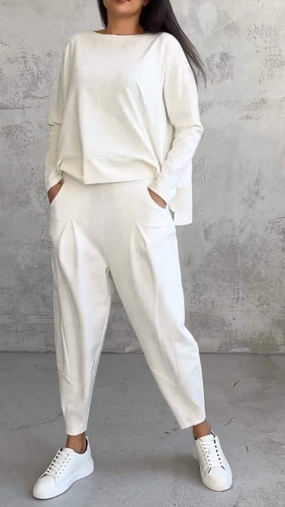 Robe Féminine Col Rond en Élasthanne confortable et tendance - PanierRoyale