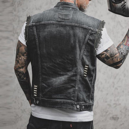 Veste denim homme tendance