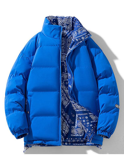 Veste Hiver Réversible Homme Manches Longues