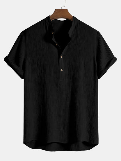 Chemise Homme Relâchée À Carreaux Coton