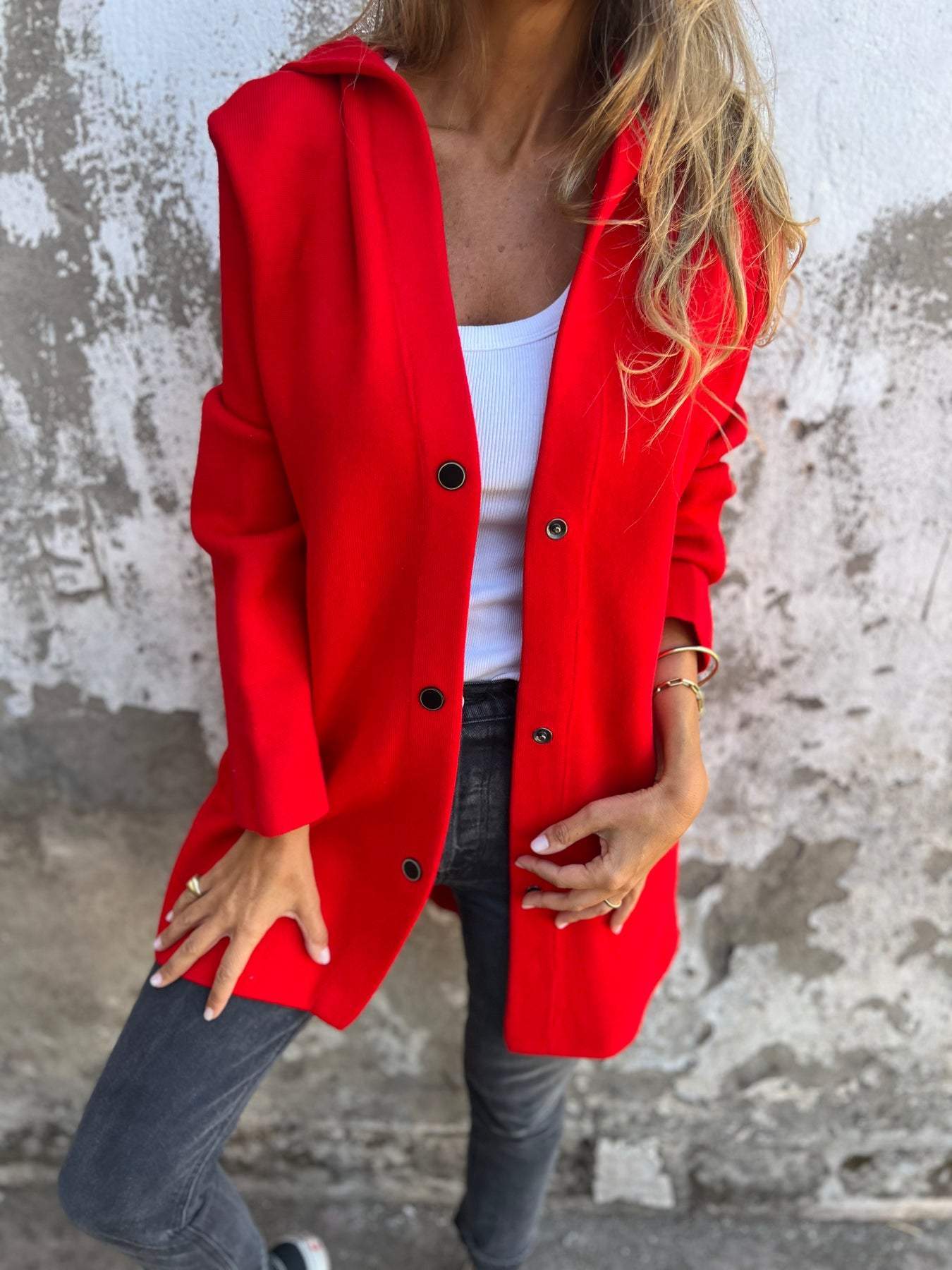 Veste femme longue capuche - Légère et Chaude pour Hiver