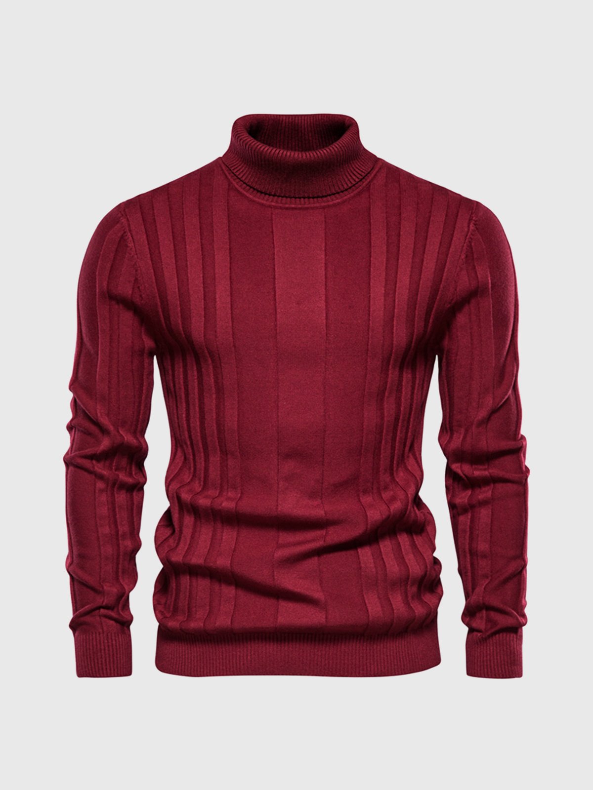 Pull en V Rayé pour Homme