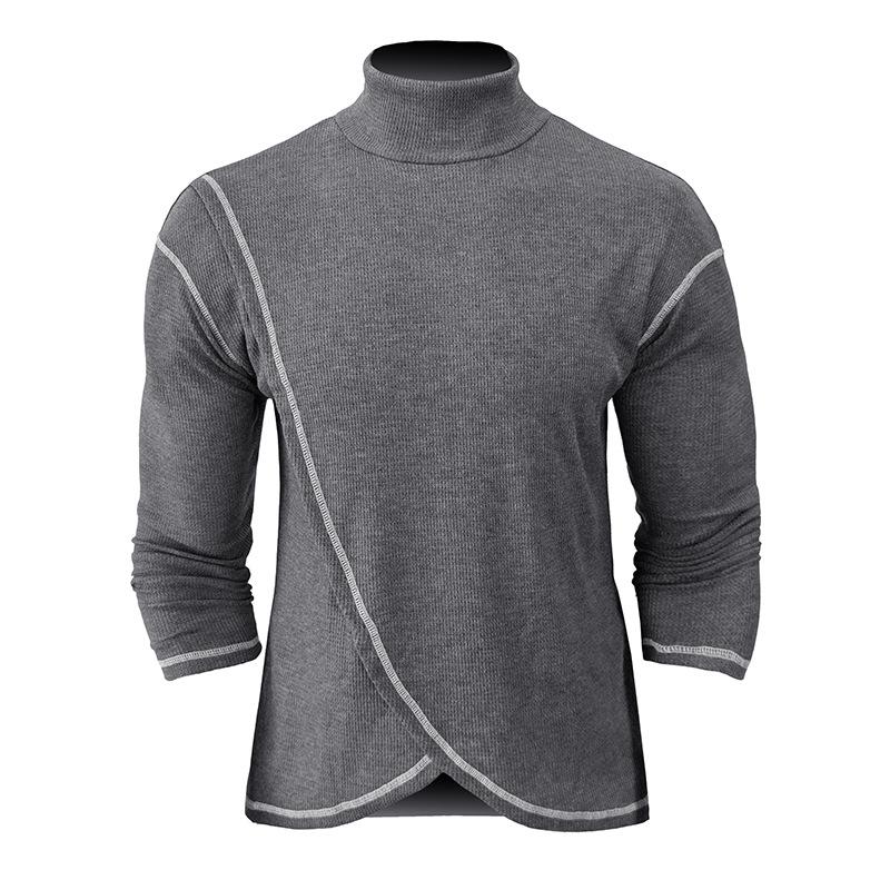 Pull Homme Col Montant Chaud et Élégant pour Hiver - PanierRoyale
