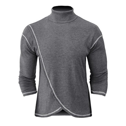 Pull Homme Col Montant Chaud et Élégant pour Hiver - PanierRoyale