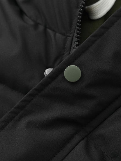 Doudoune À Capuche Tendance Pour Homme | Hiver