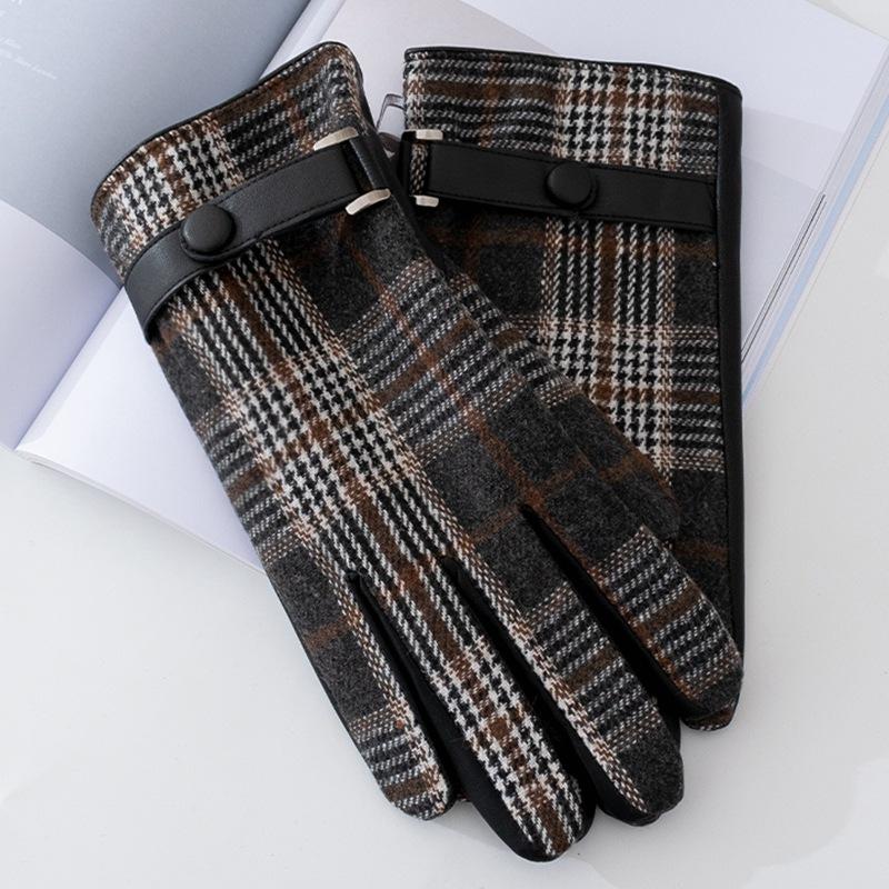 Gants Écran Tactile Hiver Homme Chaud et Imperméable