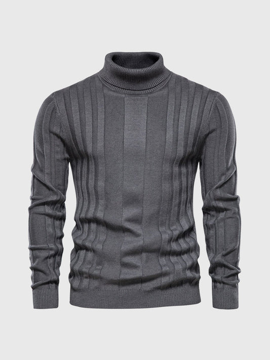 Pull en V Rayé pour Homme - BerlinGlamour