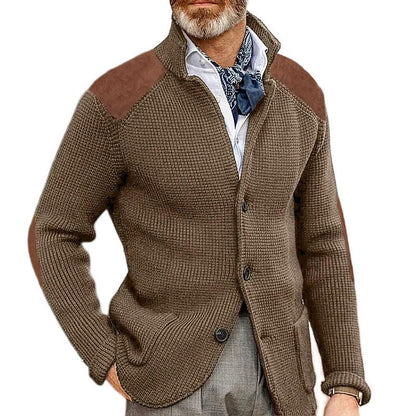 Blazer Homme Élégant col chemisé manches longues - PanierRoyale