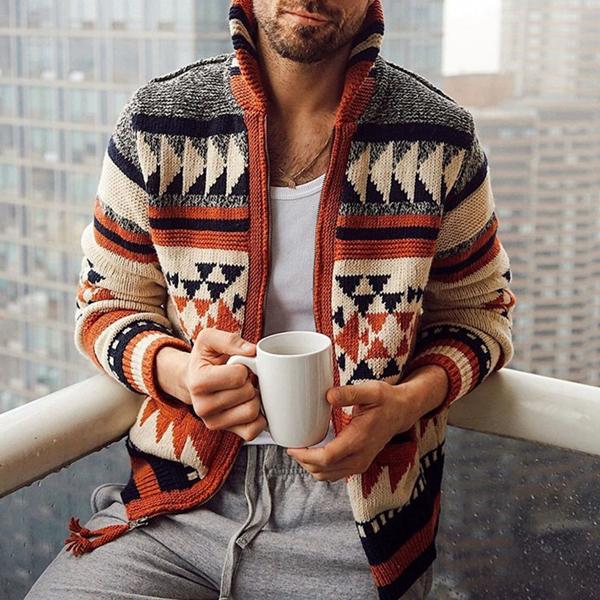 Cardigan Homme Polaire Doux et Confortable