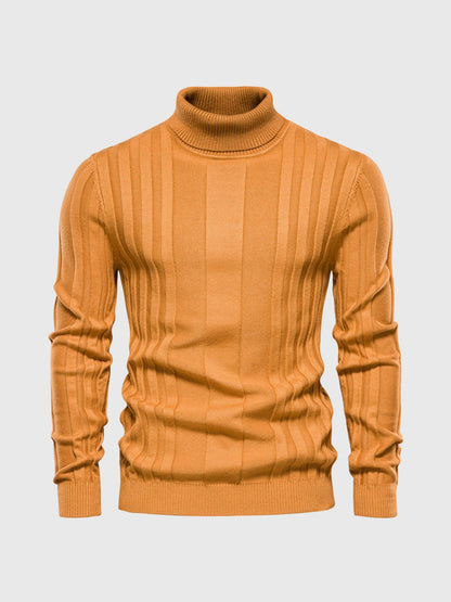Pull en V Rayé pour Homme