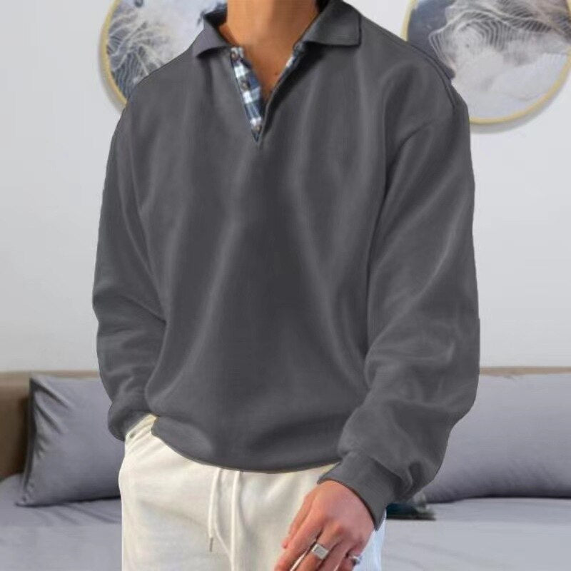 Pull Homme en Laine Chale Marron Hiver