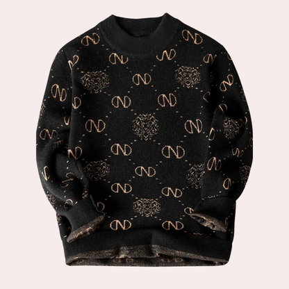 WILLIE - Pull Tricoté de Luxe pour Hommes