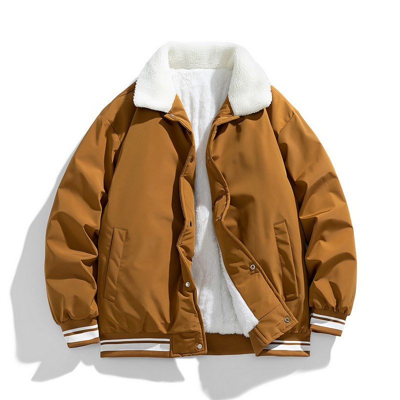 Veste Hiver Homme Col Montant Élégant et Dégagé - PanierRoyale