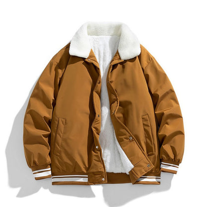 Veste Hiver Homme Col Montant Élégant et Dégagé - PanierRoyale