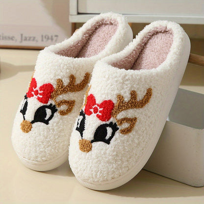 Chaussons Hiver Femme Chauds et Antidérapants