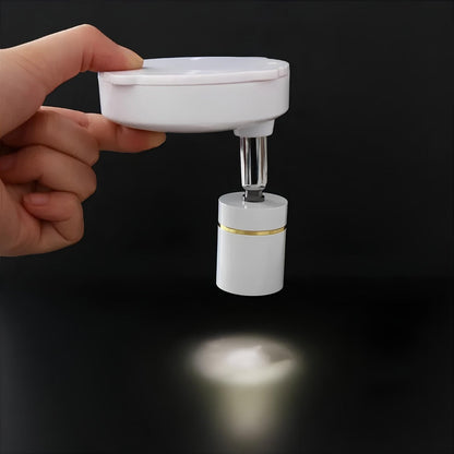 Spot LED Mural Sans Perçage Rechargeable Orientable avec Télécommande