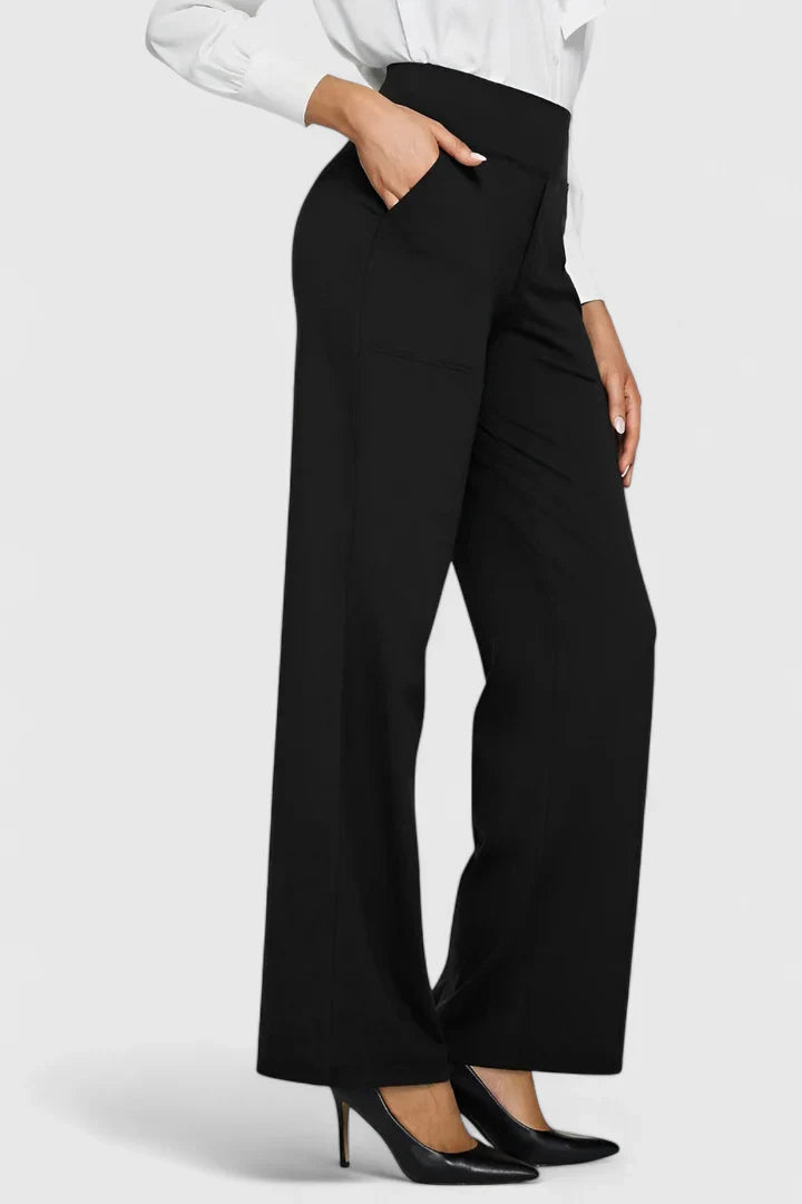 Pantalon de détente femme élastique confortable