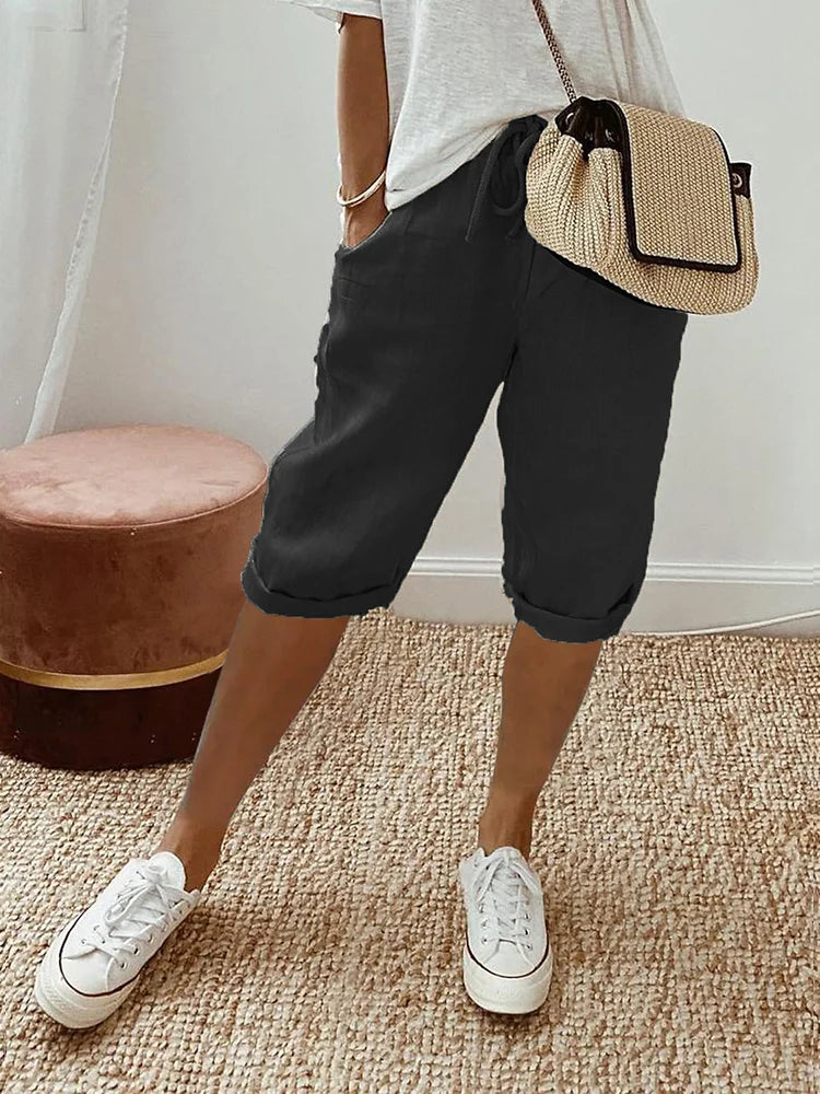 Shorts Coton Femmes Confortables et Légers