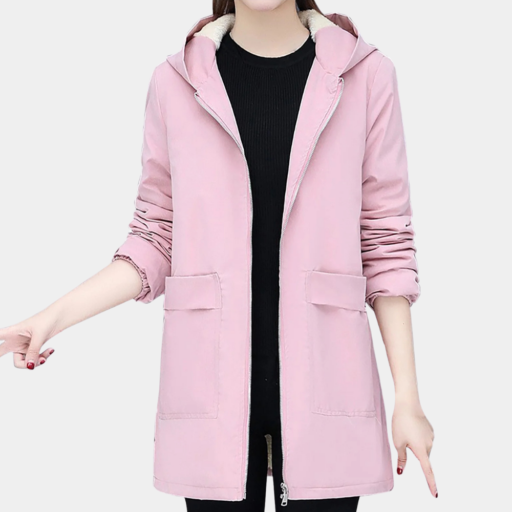 KALEIA - Manteau à Capuche pour Femmes