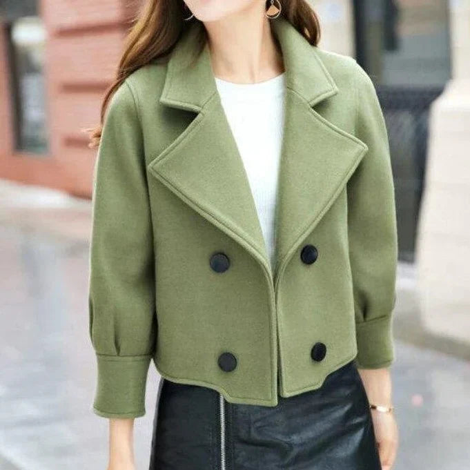 Manteau Femme Mi-Long Chic pour Printemps Automne
