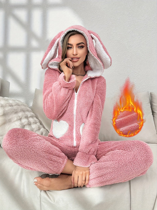 Parka Femme Hiver À Capuche avec Fermeture Éclair - PanierRoyale