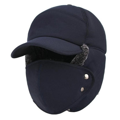 Bonnet Hiver Chaud et Doux pour Adulte avec Cache-Oreilles
