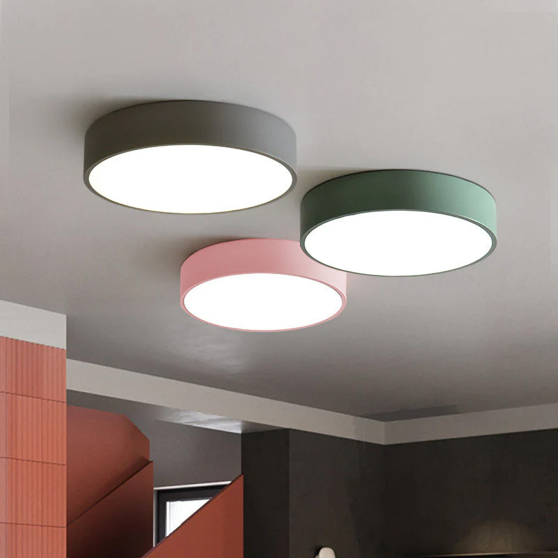 Lampe Plafond LED Rond Design Nordique - BerlinGlamour