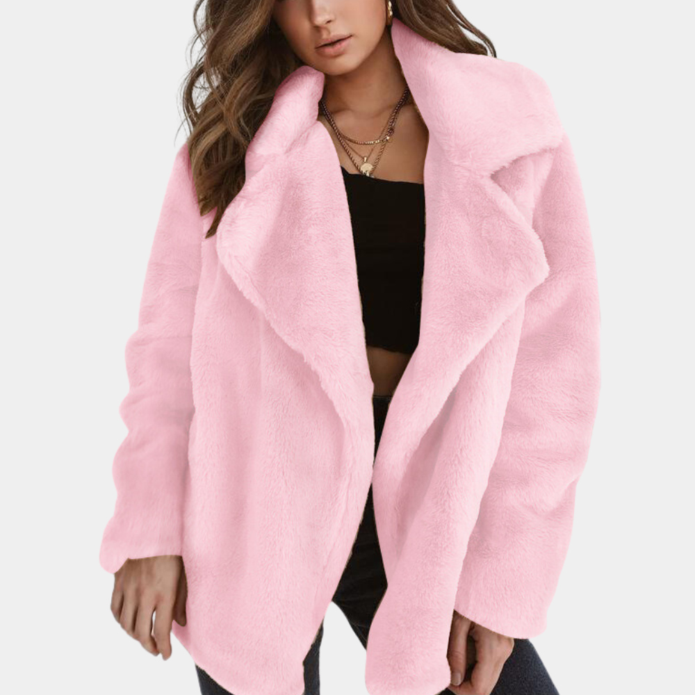 ASHLEY - Manteau d'Hiver Elégant en Peluche pour Femmes