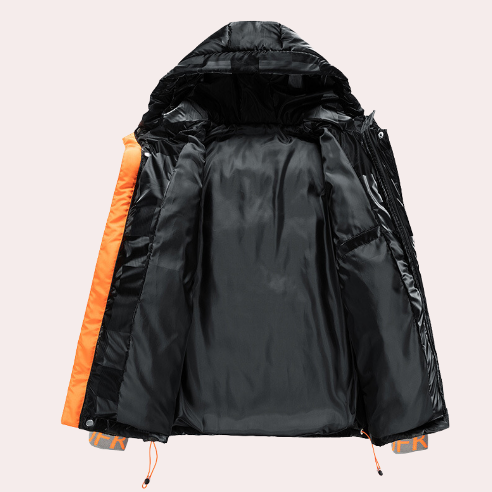 ZACHARY - Manteau d'Hiver Rembourré Décontracté pour Hommes