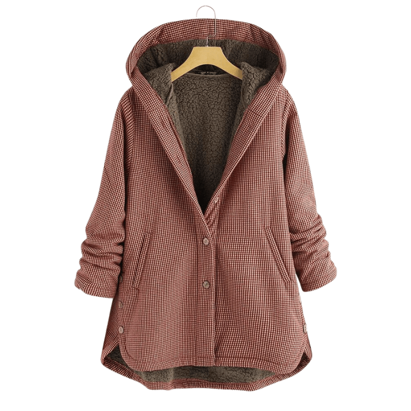 Veste Hiver Femme Oversize en Peluche Douce et Chaude