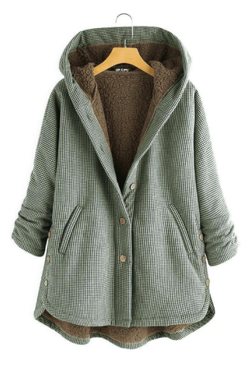 Veste Hiver Femme Oversize en Peluche Douce et Chaude - PanierRoyale