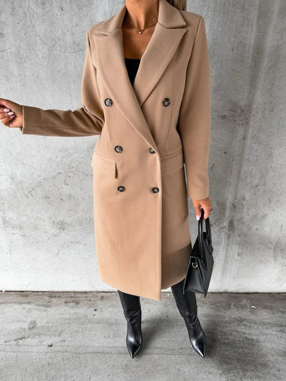Manteau Femme Hiver Long et Élégant Chaud