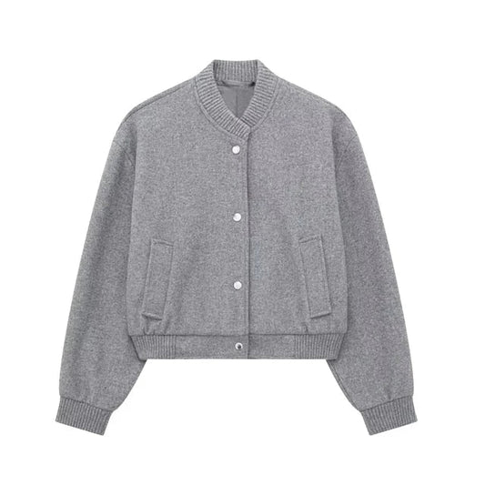 Veste Bomber Courte Zippée pour Homme - PanierRoyale
