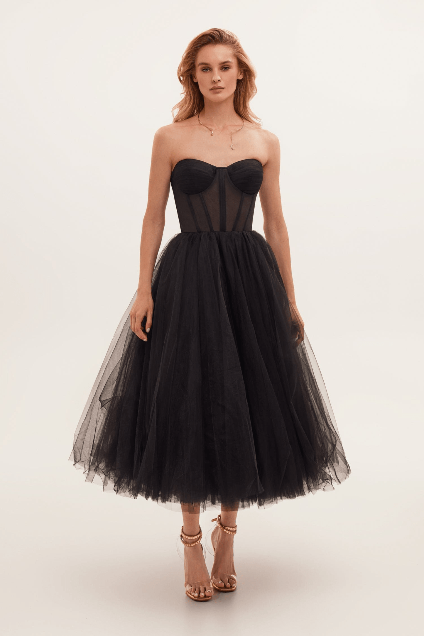 Robe de Cocktail Noire Élégante pour Femme - PanierRoyale