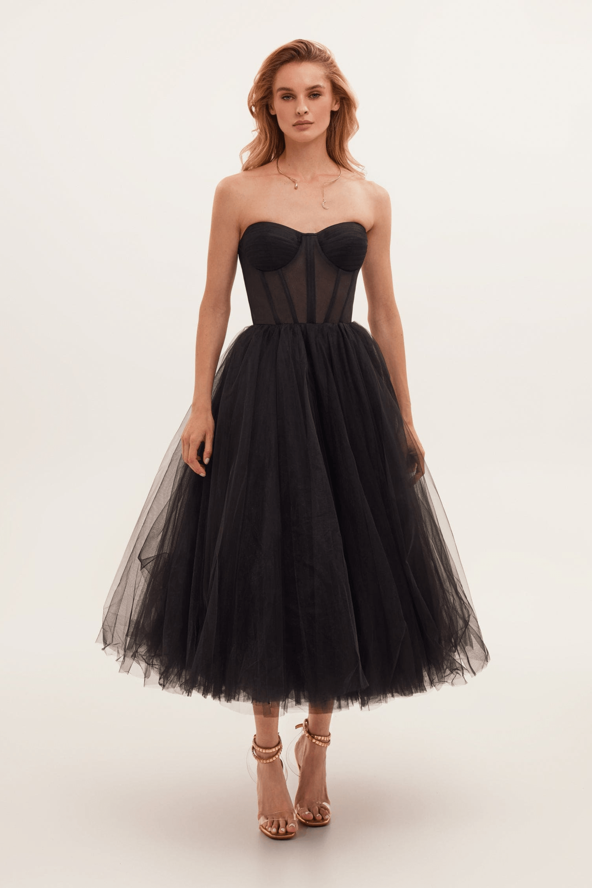 Robe de Cocktail Noire Élégante pour Femme - PanierRoyale