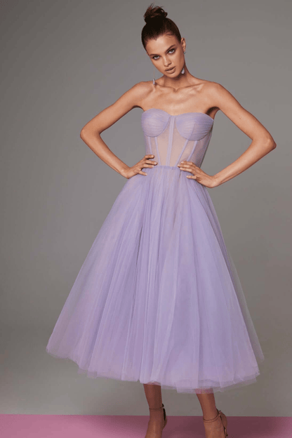 Robe de Cocktail Noire Élégante pour Femme