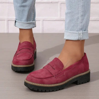 Mocassins Femme Cuir Italien Confortables et Chic
