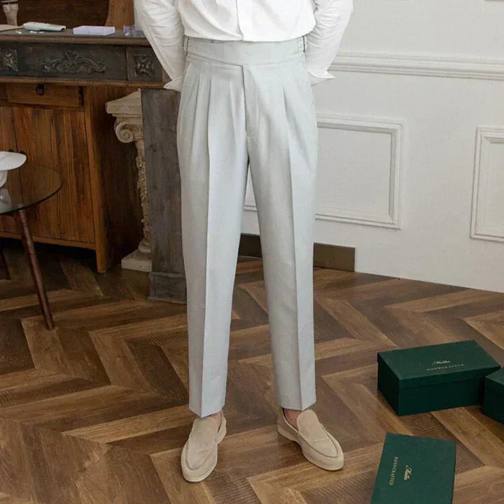 Pantalon Homme Slim Fit avec Ceinture Élastique