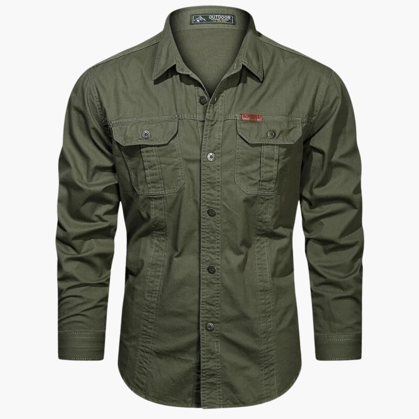 Chemise de plein air avec poches et boutons, pratique et élégante pour tous les jours - BerlinGlamour
