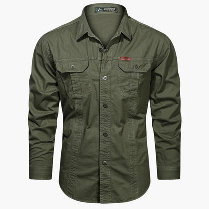 Chemise de plein air avec poches et boutons, pratique et élégante pour tous les jours - BerlinGlamour