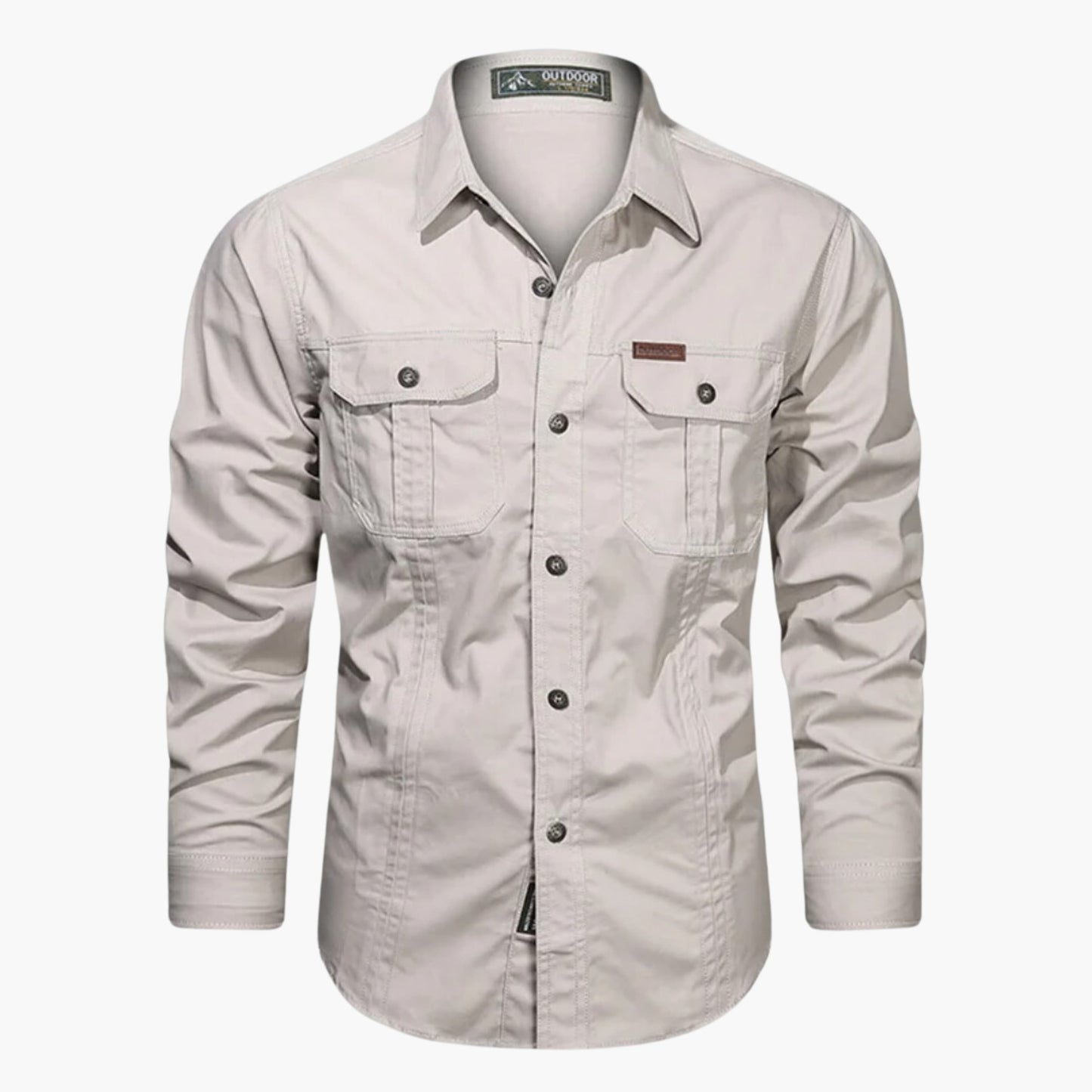 Chemise de plein air avec poches et boutons, pratique et élégante pour tous les jours