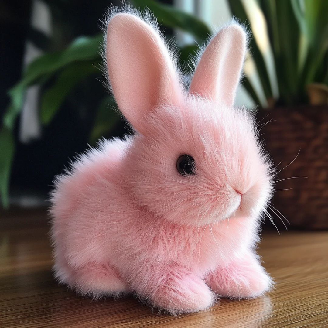 Peluche Lapin Doux pour Enfant - PanierRoyale