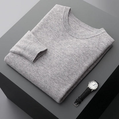 Pull Homme Classique Col Rond