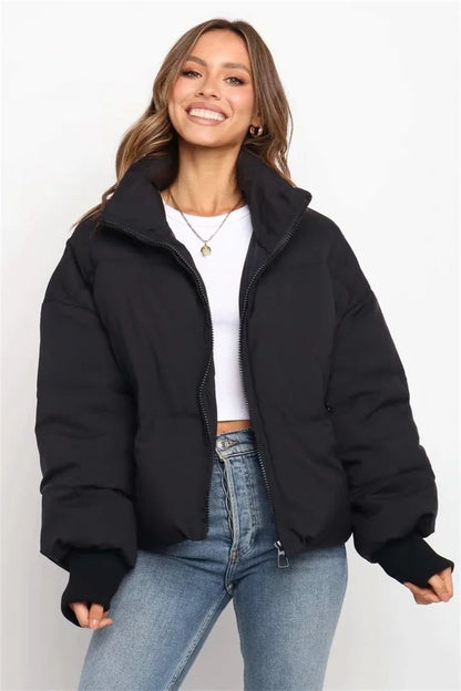 Veste Doudoune Féminine Hiver Chaude et Élégante