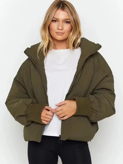Veste Doudoune Féminine Hiver Chaude et Élégante
