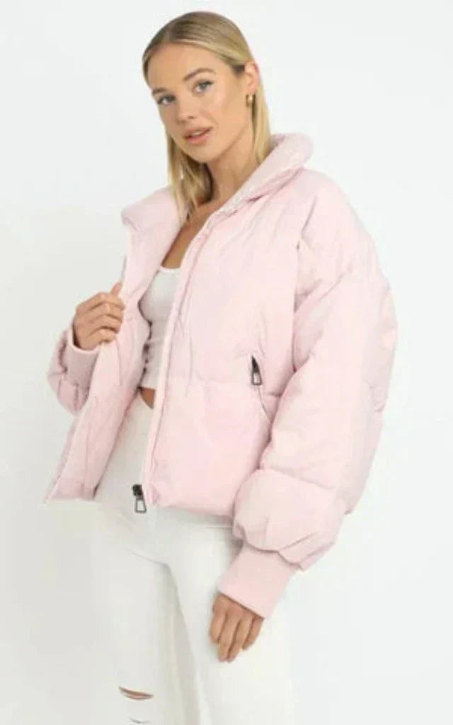 Veste Doudoune Féminine Hiver Chaude et Élégante